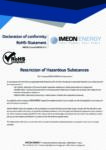 RoHS_Declaration-IMEON-ENERGY